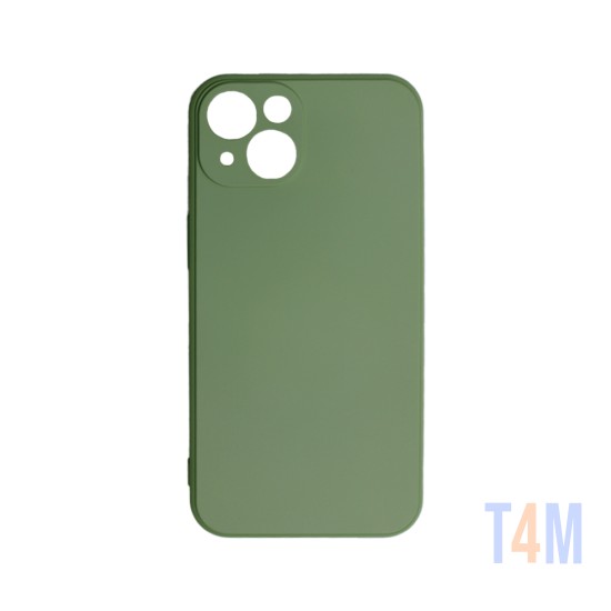 Soft Silicon Case for Apple iPhone 13 Green